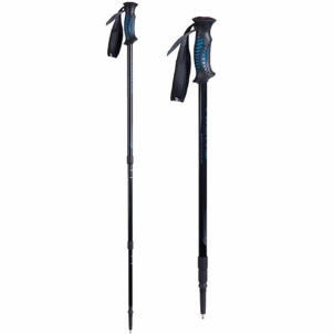Trekingo lazdos Viking Kalio juodos 65-135 cm Nordic walking sticks