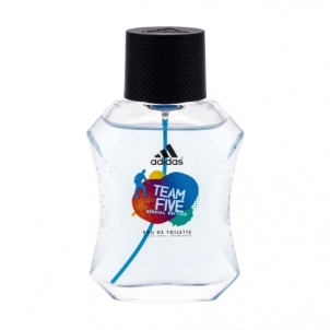 Tualetes ūdens Adidas Team Five EDT 50ml Vīriešu smaržas