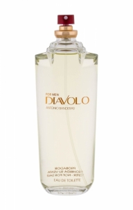 Tualetes ūdens Antonio Banderas Diavolo Eau de Toilette 100ml (testeris) Vīriešu smaržas