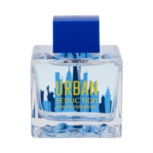 Tualetes ūdens Antonio Banderas Urban Seduction Blue EDT 100ml vyrams Vīriešu smaržas