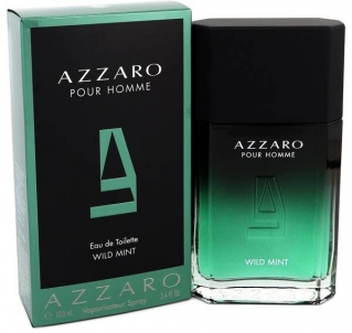 Tualetinis vanduo Azzaro Pour Homme Wild Mint EDT 100 ml Kvepalai vyrams