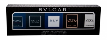 Tualetinis vanduo Bvlgari Mini Set Eau de Toilette 5x5ml (Rinkinys vyrams) Духи для мужчин