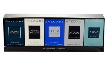 Tualetes ūdens Bvlgari Mini set For Men EDT 5x5ml Vīriešu smaržas