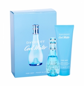 Tualetinis vanduo Davidoff Cool Water Eau de Toilette 30ml Woman (Rinkinys) Kvepalų ir kosmetikos rinkiniai