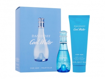 Tualetinis vanduo Davidoff Cool Water Eau de Toilette 30ml Woman (Rinkinys) Kvepalų ir kosmetikos rinkiniai