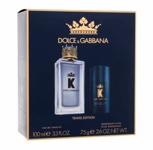 Tualetes ūdens Dolce&Gabbana K Eau de Toilette 100ml Travel Edition Vīriešu smaržas