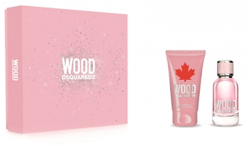 Tualetinis vanduo Dsquared² Wood For Her - EDT 30 ml + kūno kremas 50 ml