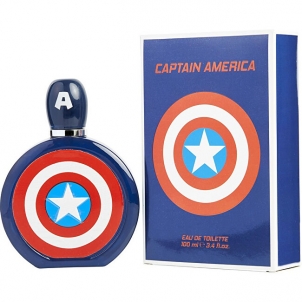 Tualetes ūdens EP Line Captain America EDT 100 ml Smaržas bērniem