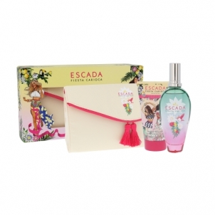 Tualetinis vanduo Escada Fiesta Carioca EDT 100 ml + Body lotion 150 ml + Cosmetic bag (Rinkinys) Духи для женщин