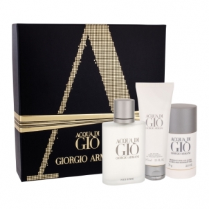 Tualetes ūdens Giorgio Armani Acqua di Gio Pour Homme EDT 100ml (Rinkinys 3) Vīriešu smaržas