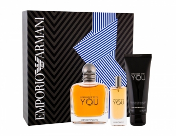 Tualetinis vanduo Giorgio Armani Emporio Stronger With You EDT 100ml (Rinkinys) Kvepalai vyrams