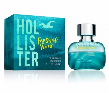 Tualetinis vanduo Hollister Festival Vibes For Him EDT 100 ml Kvepalai vyrams