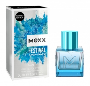 Tualetinis vanduo Mexx Festival Splashes Eau de Toilette 50ml Духи для мужчин