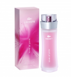 Tualetinis vanduo moterims Lacoste Love Of Pink EDT  90ml Kvepalai moterims