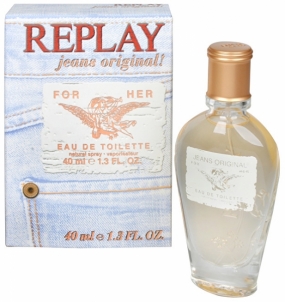 Tualetes ūdens Replay Jeans Original For Her EDT 20ml Sieviešu smaržas