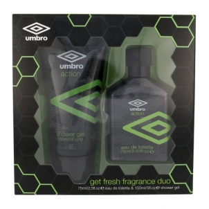 Tualetinis vanduo UMBRO Action EDT 75ml + shower gel 150 ml (Rinkinys) Kvepalai vyrams