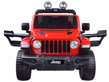 Vaikiškas elektromobilis JEEP Wrangler Rubicon, baltas