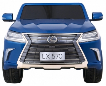 Vaikiškas elektromobilis Lexus LX570, mėlynas lakuotas