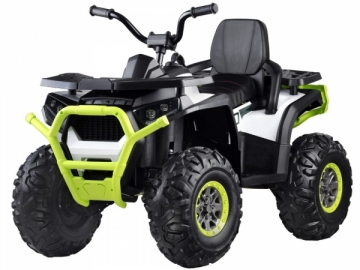 Vaikiškas keturratis "QUAD 4x4", baltas