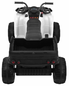 Vaikiškas keturratis Quad XL ATV, baltas