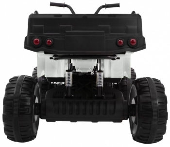 Vaikiškas keturratis Quad XL ATV, baltas