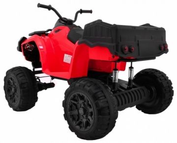 Vaikiškas keturratis Quad XL ATV, raudonas