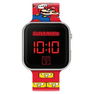 Bērnu pulkstenis Disney LED Watch Super Mario GSM4107