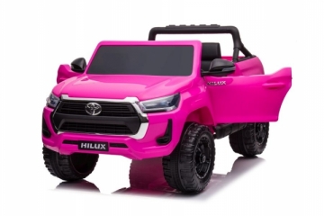 Vaikiškas vienvietis elektromobilis - Toyota Hilux DK, rožinis