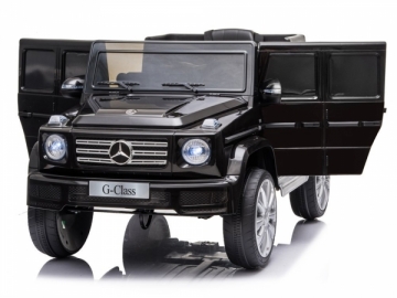 Vaikiškas vienvietis elektromobilis "Mercedes G500", juodas