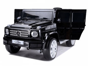 Vaikiškas vienvietis elektromobilis "Mercedes G500", juodas