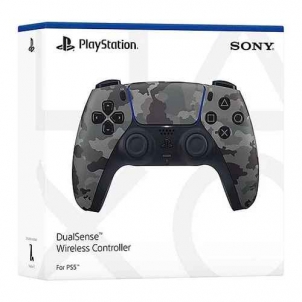 Vairalazdė Sony DualSense PS5 Wireless Controller Grey Camouflage