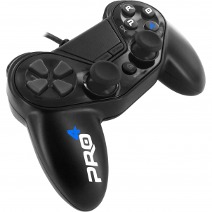 Vairalazdė Subsonic Pro 4 Wired Controller for PS4 Black 