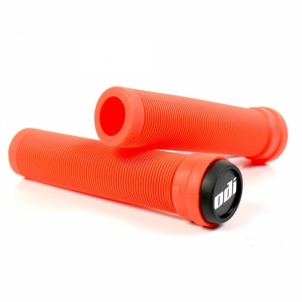 Vairo rankenėlės ODI Soft Longneck BMX Flangless 134mm Fire red / 