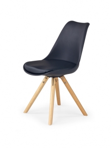 Valgomojo kėdė K201 juoda Ēdamistabas krēsli