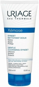 Valomasis kremas-gelis sausai ir atopinei odai Uriage Fine Xémose (Gentle Cleansing Syndet) - 500 ml