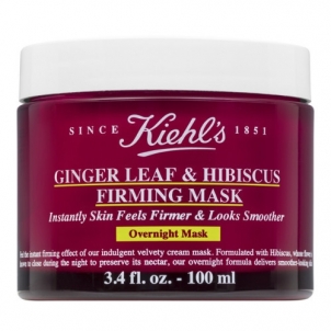 Veido kaukė Kiehl´s Zpevňující face mask at night (Ginger Leaf & Hibiscus Firming Mask) 100 ml 