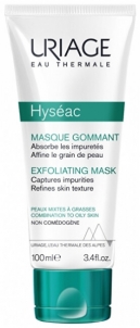 Veido kaukė Uriage Hyséac (Exfoliating Mask) Peeling (Exfoliating Mask) 100 ml Kaukės ir serumai veidui