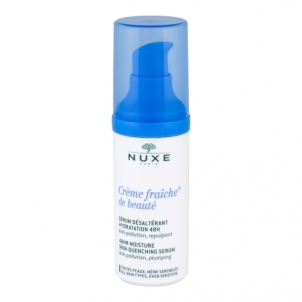 Veido cream Nuxe Creme Fraiche 48HR Moisture Skin-Quenching Serum Cosmetic 30ml Masks and serum for the face