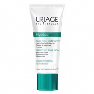 Veido cream Uriage Gel-Cream Gel-Cream for Mixed and Oily Skin Hyséac Mat` (Matifying Emulsion) 40 ml Creams for face