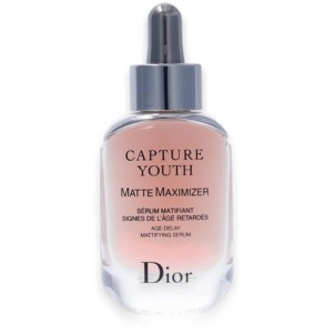 Veido serumas Dior Mattifying serum to preserve youthful skin appearance Capture Youth Matte Maxi Mizer (Age-Delay Matifying Serum) 30 ml Sejas maskas, serumi sejai