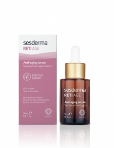 Veido serumas Sesderma Liposomal anti-aging serum with lifting effect Reti Age (Anti-Aging Serum) 30 ml Маски и сыворотки для лица