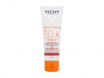 Vichy Idéal Soleil Anti-Ageing 3-in-1 Face Sun Care 50ml SPF50 