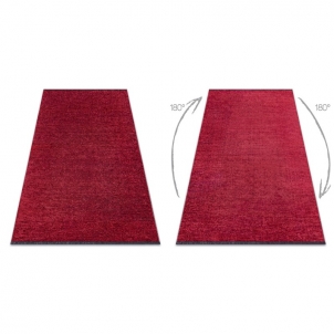 Vienspalvis raudonas kilimas FLORENCE | 135x190 cm 
