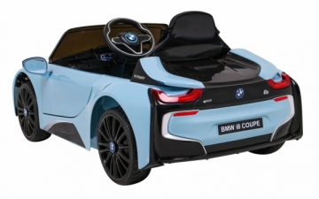 Vienvietis elektromobilis BMW I8 LIFT, mėlynas