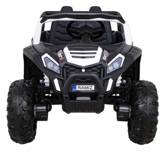 Vienvietis elektromobilis Buggy UTV 2000M Racing, baltas