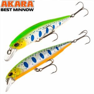 Vobleris AKARA Best Minnow 100SP 15g A204 