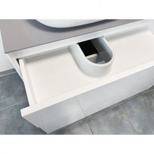 bathroom spintelė LYFCO BK-96/102 with wash basin D48