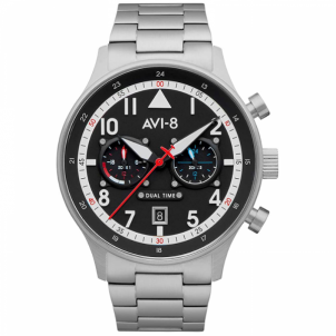 Vīriešu pulkstenis AVI-8 Hawker Hurricane Dual-Time AV-4088-11 