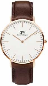 Male laikrodis Daniel Wellington Classic 40 Bristol RG White 0109DW Mens watches