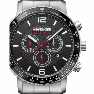 Vyriškas laikrodis WENGER ROADSTER BLACK NIGHT CHRONO 01.1843.103